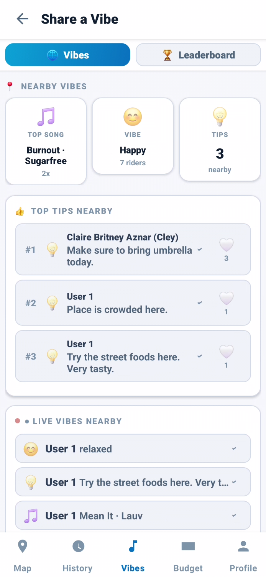 Community Vibes Feed